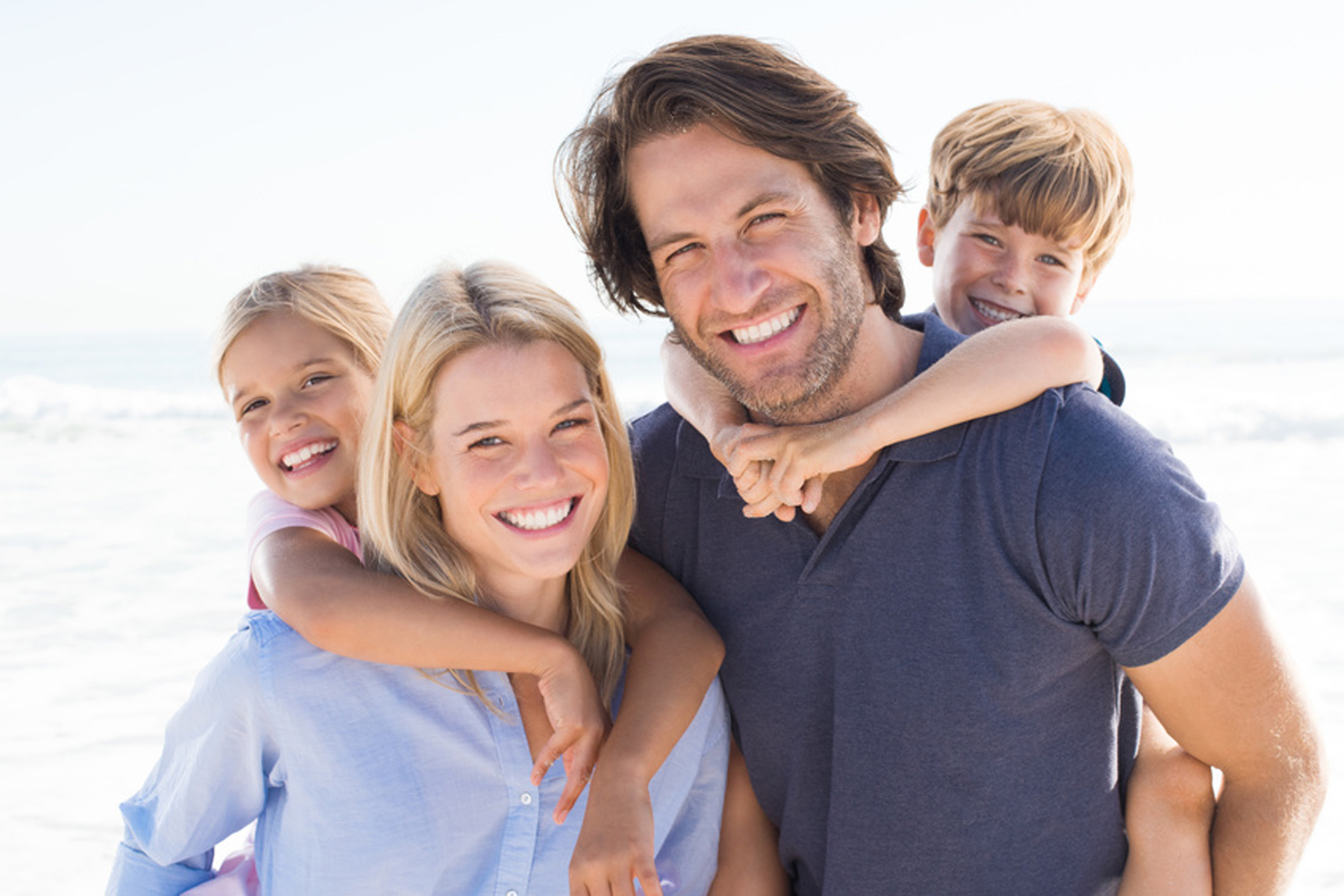 Smiling Family